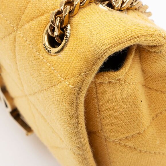 Saint Laurent Quilted Jersey Monogram Jamie Mini Shoulder Bag - Picture 16 of 16